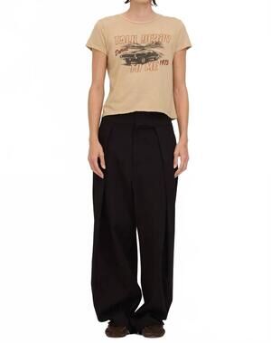 NEW PROJECT SOCIAL T talk derby tee in camel